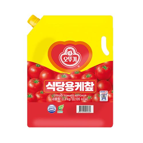식당용케찹(스파우트팩) 3.3KG