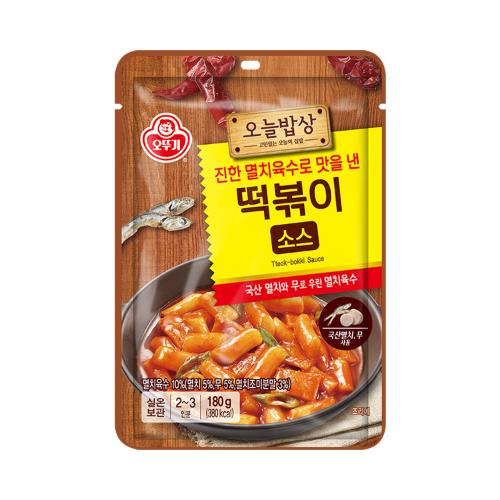 오늘밥상 진한멸치육수로맛을낸떡볶이소스 180G