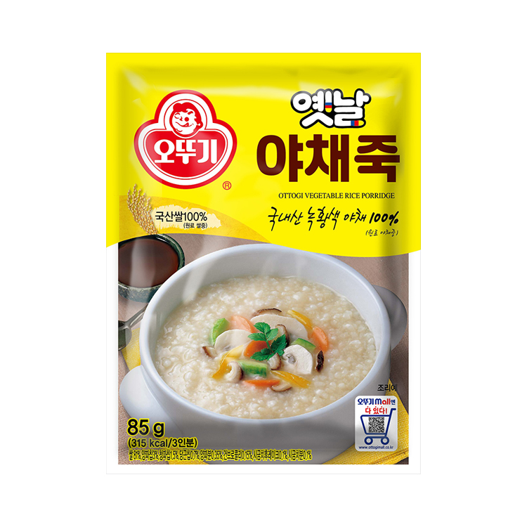 옛날 야채죽 85G