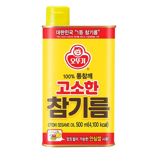 고소한참기름(캔) 500ML