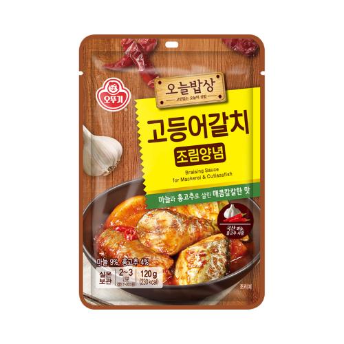 오늘밥상 고등어갈치조림양념 120G
