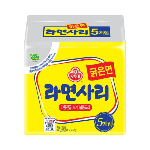 라면사리 굵은면 (110GX5)