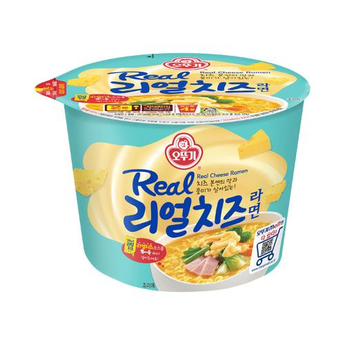 리얼치즈라면 용기 120G