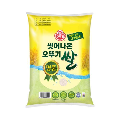 씻어나온오뚜기쌀명품 10KG