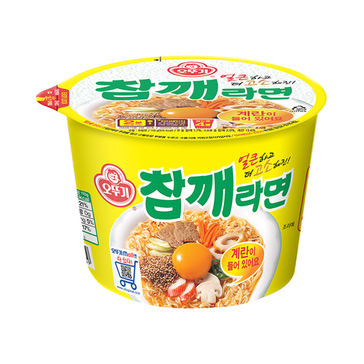 참깨라면 용기 110G