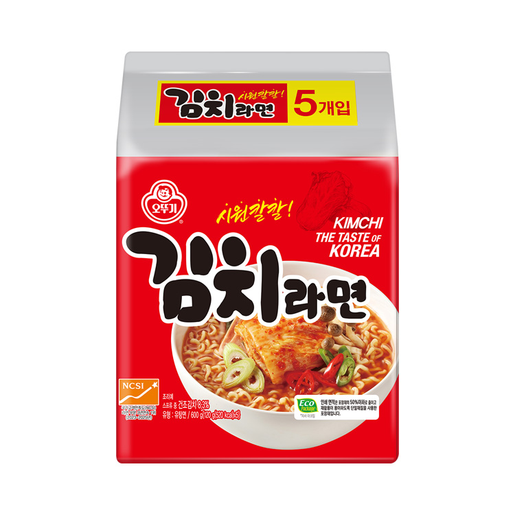 김치라면 (120GX5)