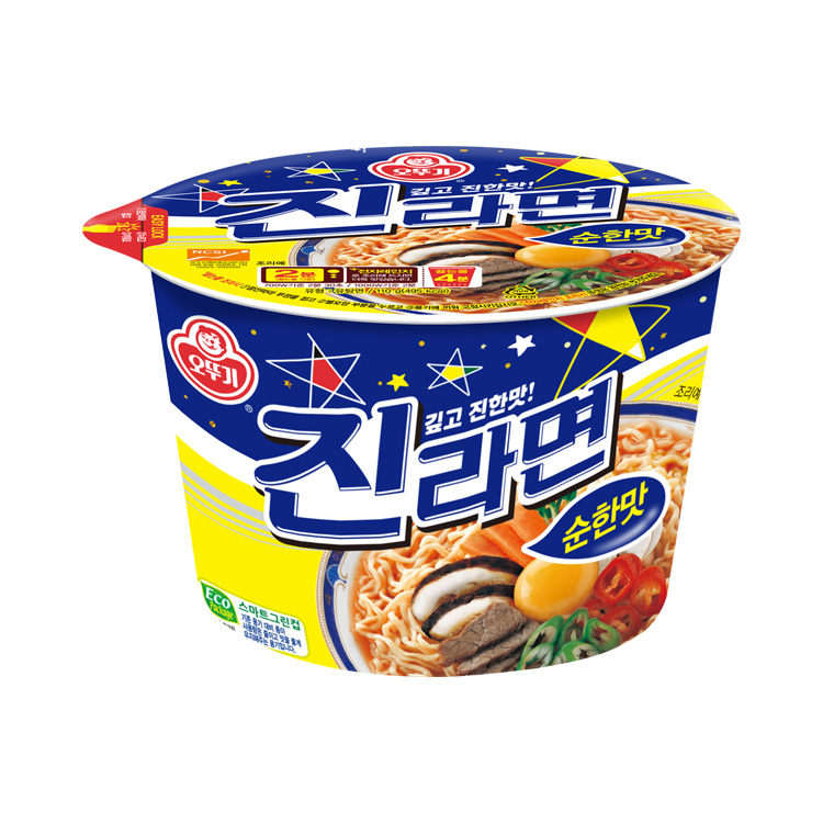 진라면 순한맛 용기 110G