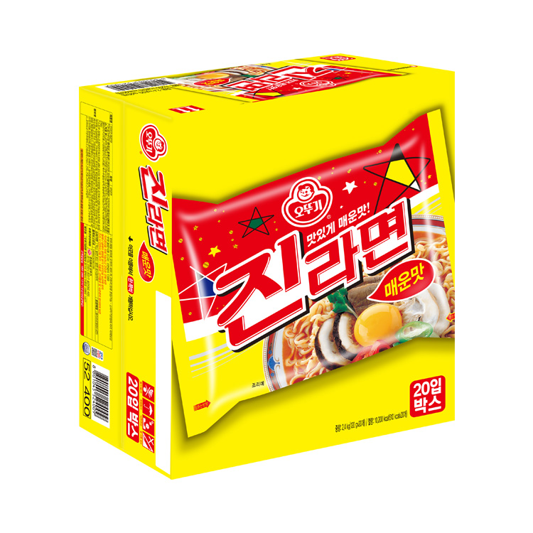 진라면 매운맛 (120GX20)