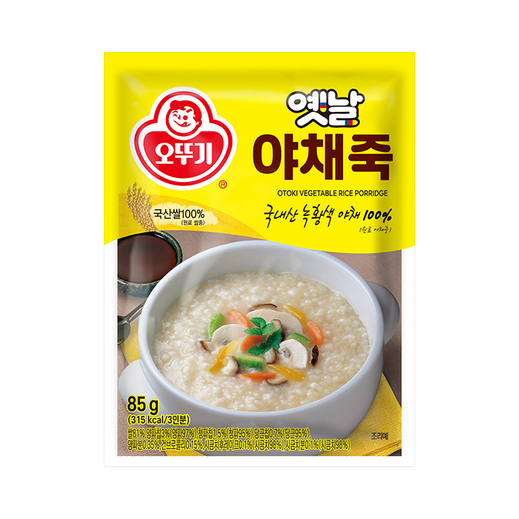 옛날 야채죽 85G