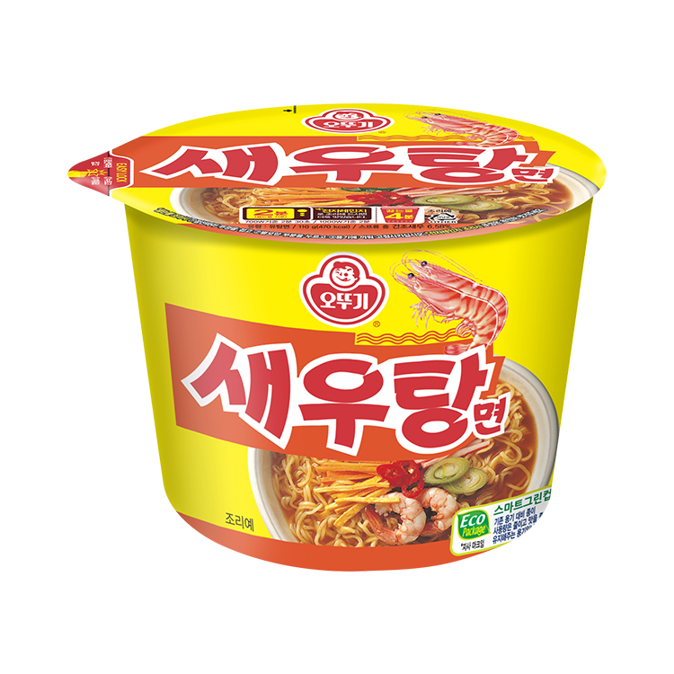 새우탕 용기 110G
