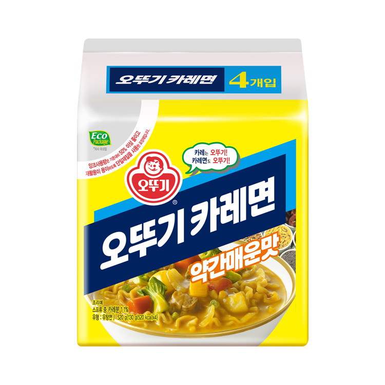 오뚜기카레면 (130GX4)