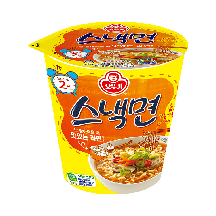 스낵면 컵 62G