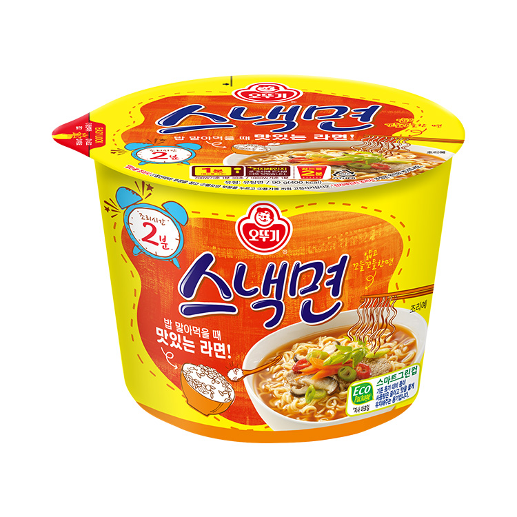 스낵면 용기 90G