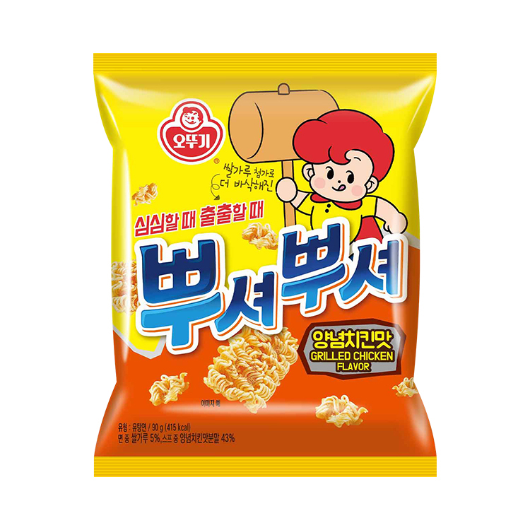 뿌셔뿌셔 양념치킨맛 90G