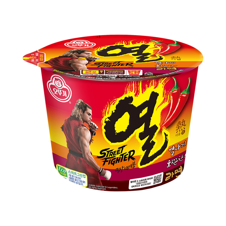열라면 용기 105G