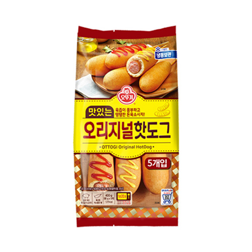 맛있는 오리지널 핫도그 400G
