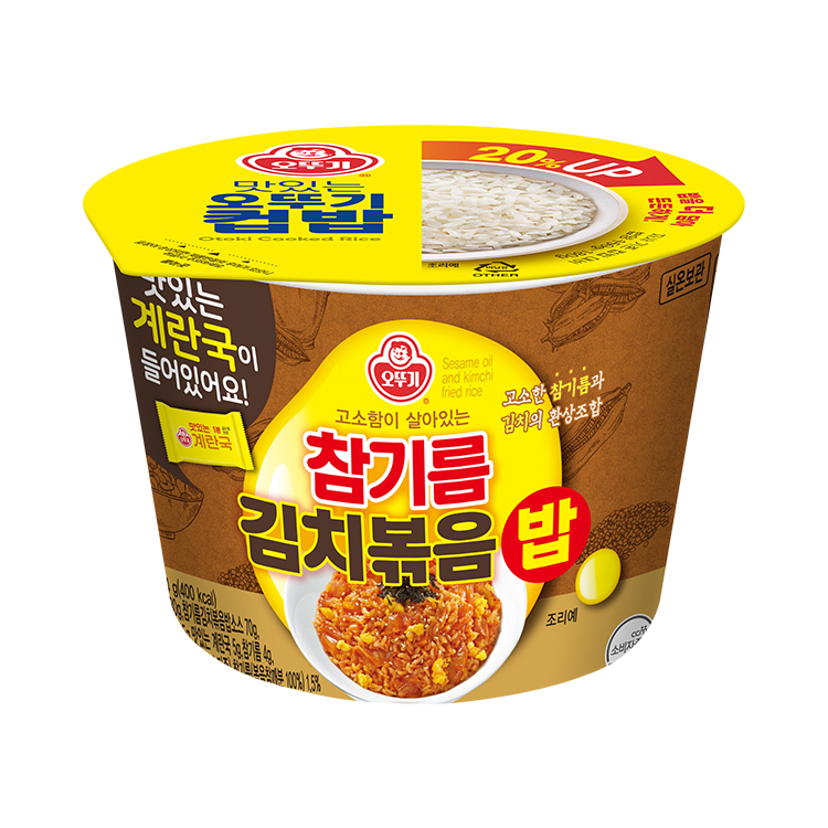 컵밥 참기름김치볶음밥(즉석국) 264G
