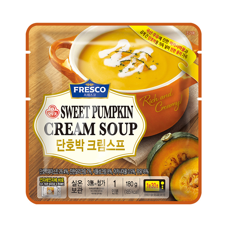 프레스코 단호박크림스프 180G