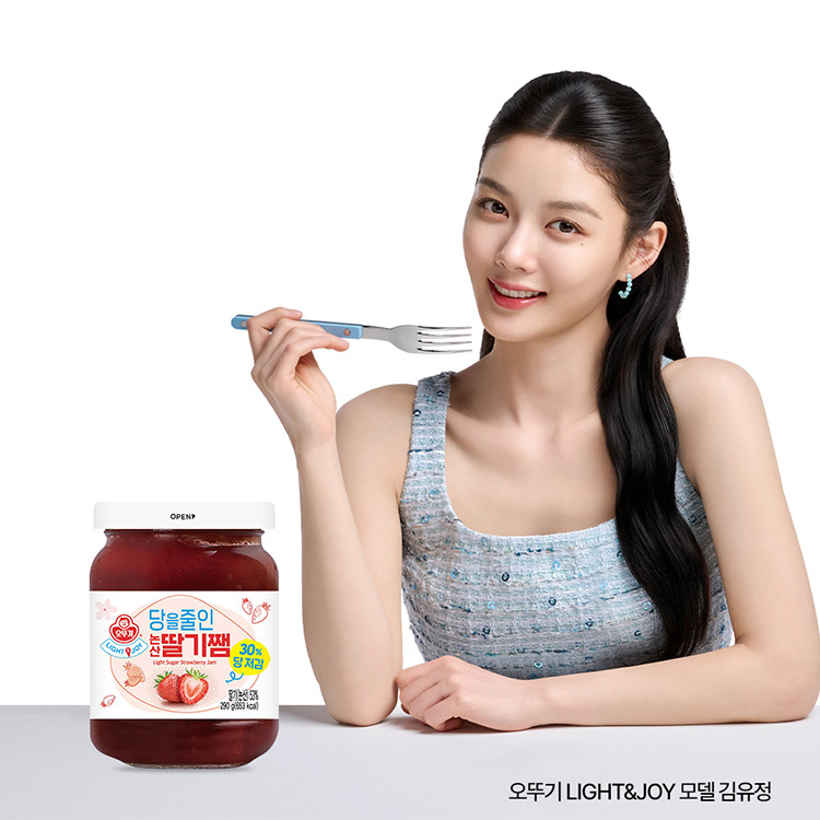 LIGHT&JOY 당을줄인 논산딸기쨈 290G