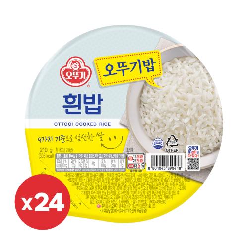 [무료배송] 오뚜기밥 210G 24개