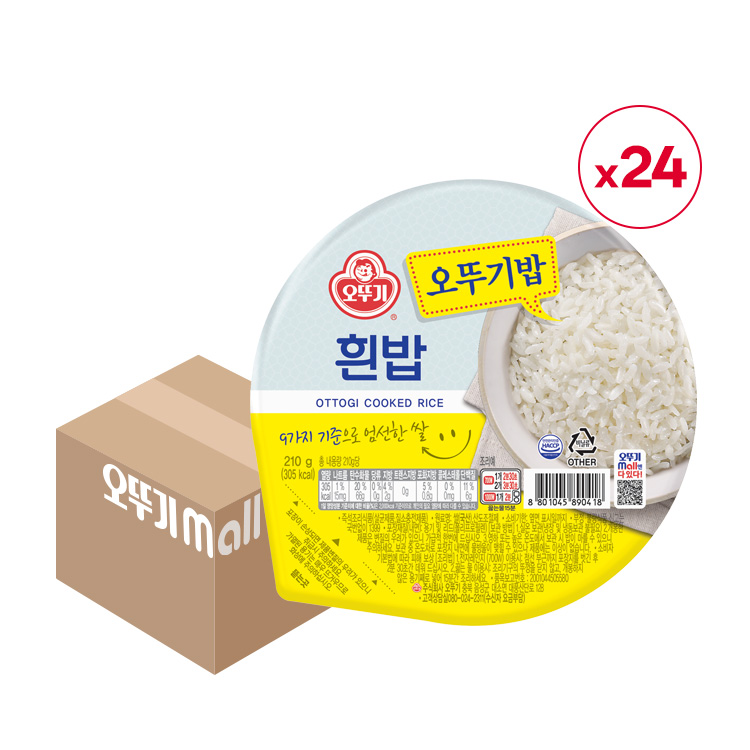 [무료배송] 오뚜기밥 210G 24개