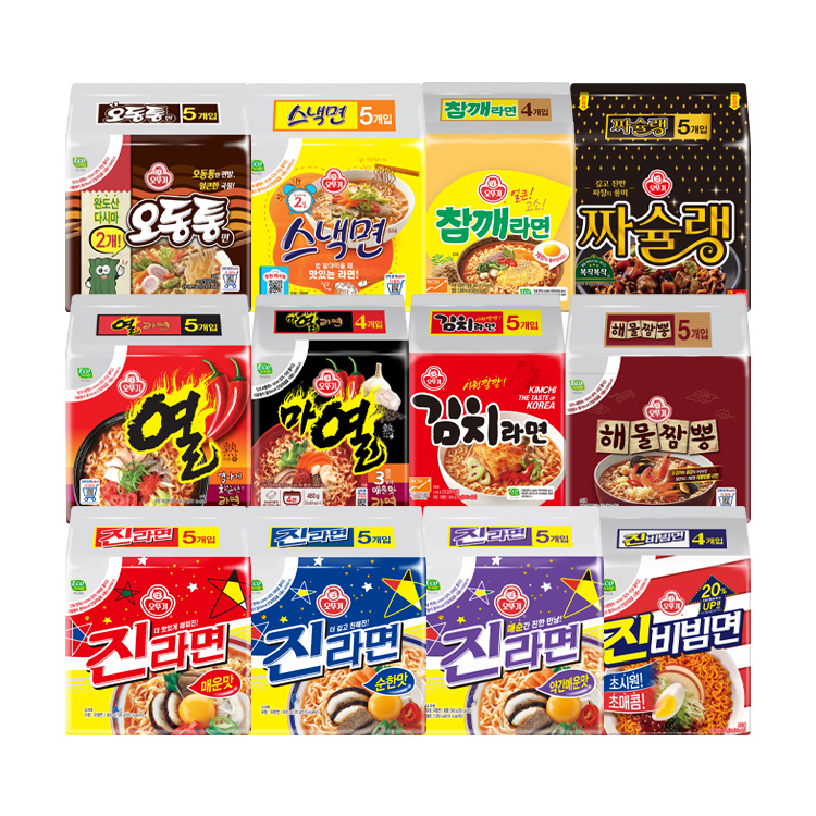 [99마켓]라면 멀티팩 5개 골라담기