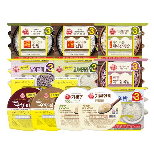 [99마켓]맛있는 오뚜기밥 3입 3개 골라담기