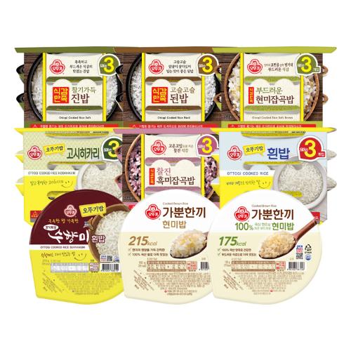 [99마켓]맛있는 오뚜기밥 3입 3개 골라담기