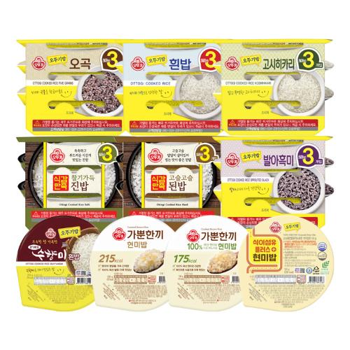 [99마켓]맛있는 오뚜기밥 3입 3개 골라담기