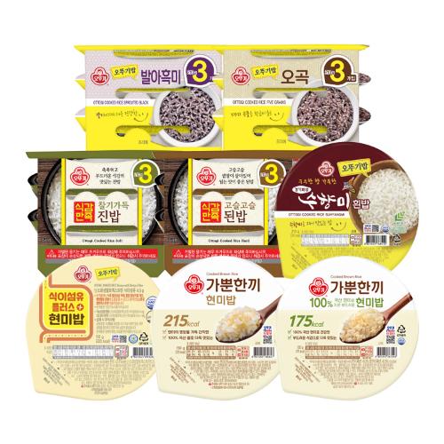 [99마켓]맛있는 오뚜기밥 3입 6개 골라담기