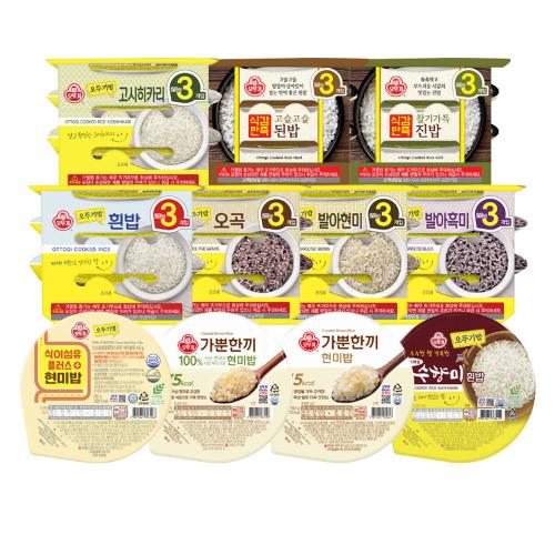[99마켓]맛있는 오뚜기밥 3입 6개 골라담기