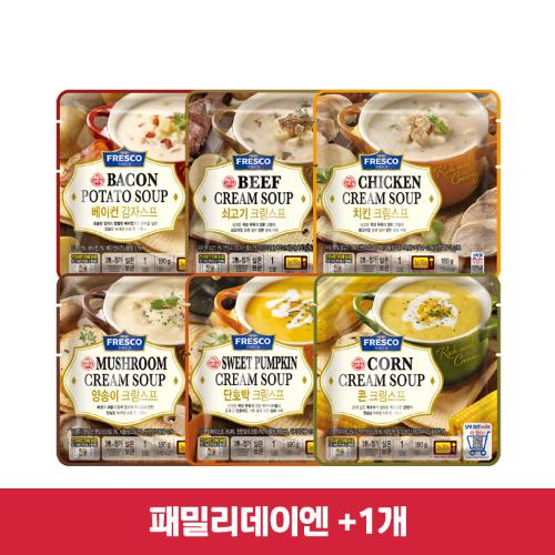 (패밀리데이엔 +1)[99마켓]프레스코 스프 5개 골라담기