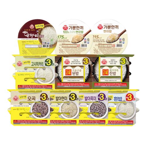 [99마켓]맛있는 오뚜기밥 3입 6개 골라담기