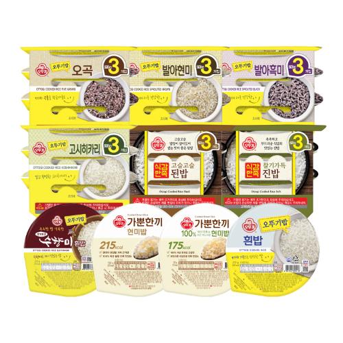 [99마켓]맛있는 오뚜기밥 3입 6개 골라담기