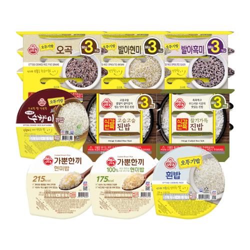 [99마켓]맛있는 오뚜기밥 3입 6개 골라담기