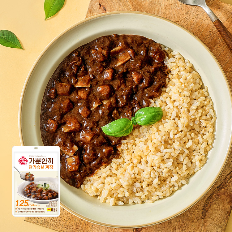 가뿐한끼 닭가슴살 짜장 130G