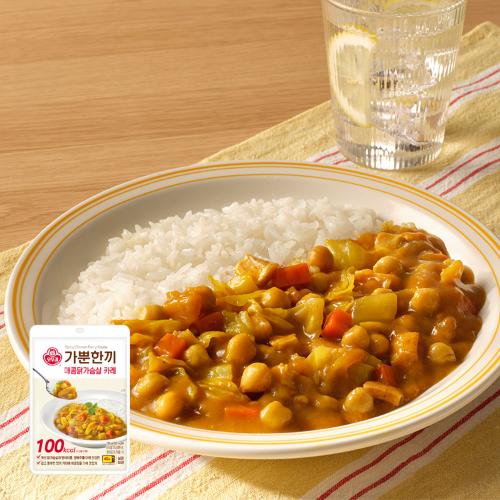 가뿐한끼 매콤닭가슴살카레 130G