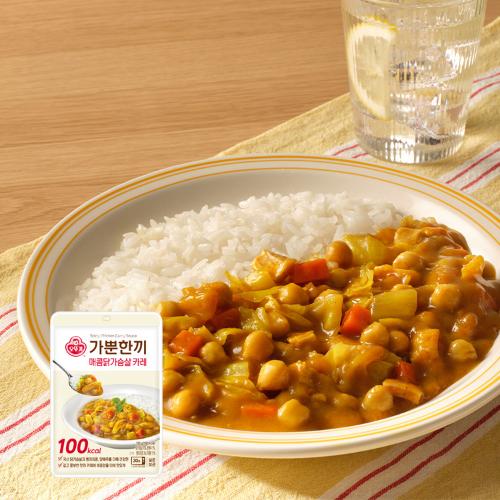 가뿐한끼 매콤닭가슴살카레 130G