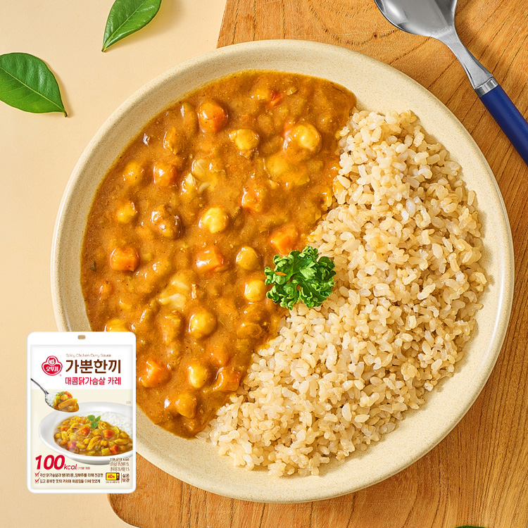 가뿐한끼 매콤닭가슴살카레 130G