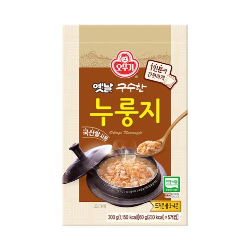 옛날 구수한 누룽지 국산 (케이스) (5입) 300G
