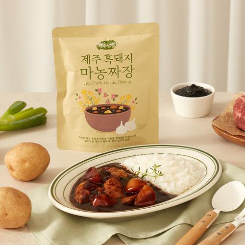 제주담음 제주흑돼지마농짜장 250G