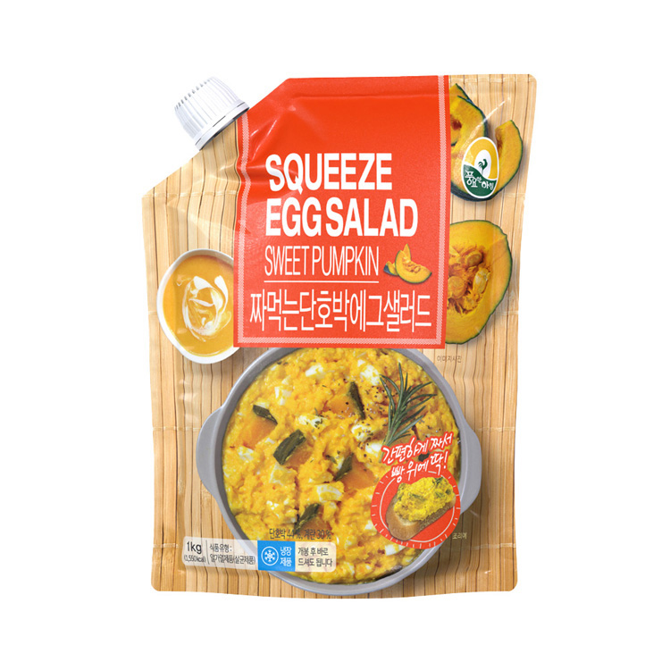[에그존] 짜먹는 에그샐러드 단호박 1000G