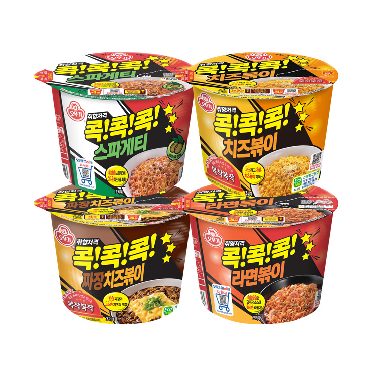 [20%할인] 콕콕콕 컵라면 4종 골라담기 (선택)