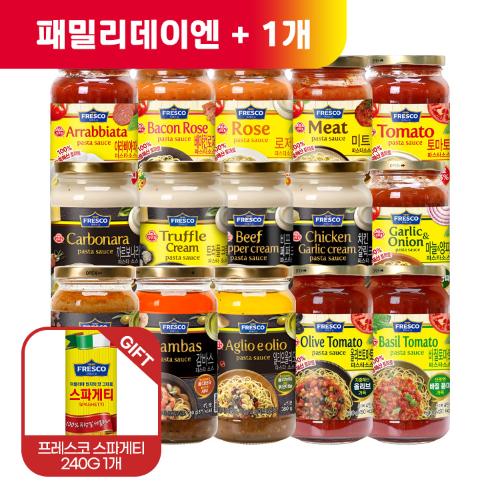 (패밀리데이엔 +1)[99마켓][스파게티면240G 증정] 파스타 소스 3개 골라담기