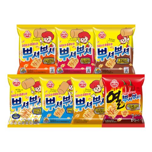 뿌셔뿌셔 7종 골라담기 (선택)