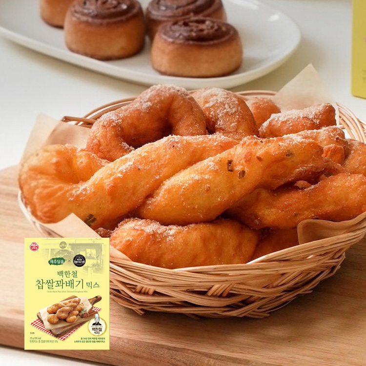 제주담음 백한철 찹쌀꽈배기믹스 215G