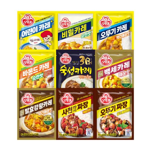 [99마켓]분말 카레/짜장 4개 골라담기