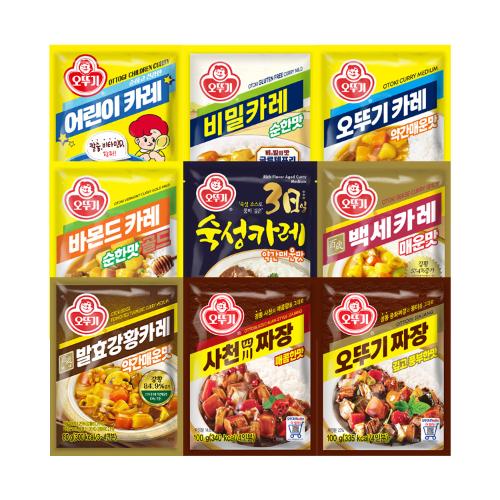 [99마켓] 분말 카레/짜장 3개 골라담기