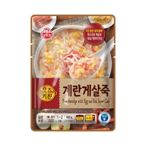 [이달의신제품15%할인] 오즈키친 계란게살죽 420G
