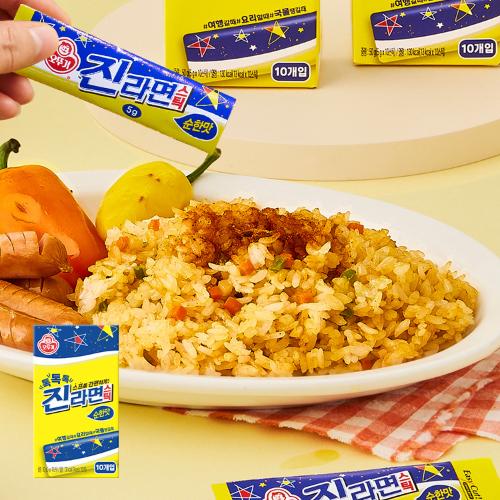톡톡톡 진라면 스틱 순한맛(10T) 50G